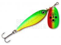 Köder Blue Fox Minnow Super Vibrax #1 5g - Green Yellow Red BESTEN KUNSTKODER Angelshop
