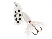 Spinner Blue Fox Vibrax Bullet Fly #2 | 8g - White / Black BESTEN KUNSTKODER Angelshop