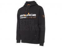 Angelpullover Savage Gear Cosmo Hoodie Black Ink - M BESTEN KUNSTKODER Angelshop