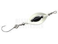 Blinker Spro Trout Master Double Spin Spoon 3.3g - Black N White BESTEN KUNSTKODER Angelshop