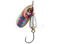 Blue Fox Vibrax Gilded Single Barbless Hook #3 8g - GDRT BESTEN KUNSTKODER Angelshop