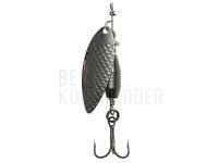 Effzett Fast Water Spinners #4 14g - Gunsmoke BESTEN KUNSTKODER Angelshop