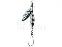 Spinner Jenzi Phantom-F Spinner UV Single Hook 5g - D BESTEN KUNSTKODER Angelshop