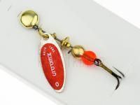 Spinner Mepps Aglia Long Redbo #0 | 2.5g - Silver / Red BESTEN KUNSTKODER Angelshop