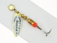 Spinner Mepps Aglia Long Rainbo #1 | 4.5g - Gold / Silver BESTEN KUNSTKODER Angelshop