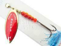 Spinner Mepps Aglia Long Redbo #4 | 17g - Gold BESTEN KUNSTKODER Angelshop