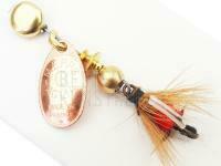 Spinner Mepps Aglia Mouche Copper / Red #0 2.5g BESTEN KUNSTKODER Angelshop