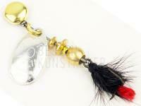 Spinner Mepps Aglia Mouche Silver / Black #0 2.5g BESTEN KUNSTKODER Angelshop