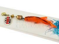 Spinner Mepps Aglia TW Mino #1 | 5g | 5.5 cm mino - Silver / red BESTEN KUNSTKODER Angelshop