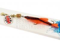 Spinner Mepps Aglia TW Mino #2 | 6.5g | 6 cm mino - Silver / red BESTEN KUNSTKODER Angelshop