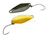 Forellen Blinker Nories Masukuroto Rooney 2.8g - #038 (Yellow / Oliv) BESTEN KUNSTKODER Angelshop