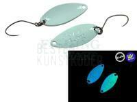 Forellen Blinker Nories Masukuroto Sofia 1.2g 22mm - #087 (green glow) BESTEN KUNSTKODER Angelshop