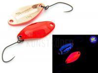 Forellen Blinker Nories Masukuroto Weeper 1.5g 23mm - #001 (Fluo-Red / Gold) BESTEN KUNSTKODER Angelshop