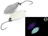 Forellen Blinker Nories Masukuroto Weeper 1.5g 23mm - #040 (Glow / Grey) BESTEN KUNSTKODER Angelshop