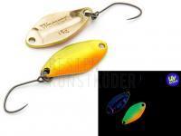 Forellen Blinker Nories Masukuroto Weeper 1.5g 23mm - #044 (Gold-Orange / Gold) BESTEN KUNSTKODER Angelshop
