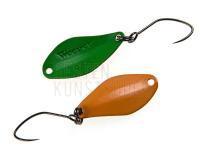 Forellen Blinker Nories Masukuroto Weeper 1.5g 23mm - #076 (Ocher / Green) BESTEN KUNSTKODER Angelshop