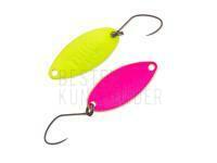 Blinker Nories Masukuroto Tulle 3.5g - #002 (Fluo‑Yellow / Pink) BESTEN KUNSTKODER Angelshop