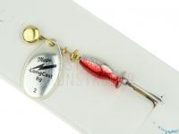 Spinner Mepps Aglia LongCast #2 8g - Silver / Red BESTEN KUNSTKODER Angelshop