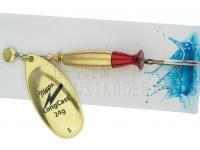 Spinner Mepps Aglia LongCast #5  24g - Gold / Red BESTEN KUNSTKODER Angelshop