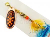 Spinner Mepps Black Fury Mouche #4 - Copper/Red Dots BESTEN KUNSTKODER Angelshop