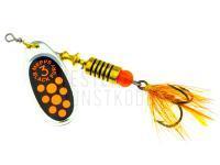 Spinner Mepps Black Fury Mouche #3 | 6.5g - Silver/Red Dots BESTEN KUNSTKODER Angelshop