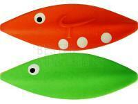 Blinker OGP Twister 2.7cm 2g - Green/Orange BESTEN KUNSTKODER Angelshop