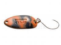 Blinker Shimano Cardiff Roll Swimmer 1.5g - 23T Brown Orange Camo BESTEN KUNSTKODER Angelshop