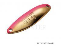 Blinker Shimano Cardiff Slim Swimmer CE Premium 2.0g - 62T Pink Gold BESTEN KUNSTKODER Angelshop