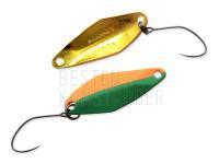 Forellen Blinker Nories Masukuroto Rooney 1.5g - #045 (Orange-Green / Gold) BESTEN KUNSTKODER Angelshop