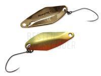 Forellen Blinker Nories Masukuroto Rooney 1.8g - #044 (Gold-Orange / Gold) BESTEN KUNSTKODER Angelshop