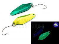 Forellen Blinker Nories Masukuroto Rooney 2.2g - #091 (Chartreuse Green) BESTEN KUNSTKODER Angelshop