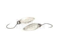 Forellen Blinker Nories Masukuroto Sofia 1.6g 25mm - #011 (Sliver / Sliver) BESTEN KUNSTKODER Angelshop