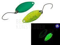 Forellen Blinker Nories Masukuroto Sofia 1.6g 25mm - #091 (Chartreuse Green) BESTEN KUNSTKODER Angelshop