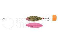 Blinker Savage Gear LT Stickle Blade Rigged 4.2cm 4.4g #10 - Pellet UV Pink BESTEN KUNSTKODER Angelshop