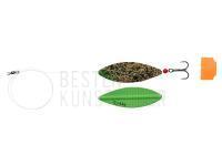 Blinker Savage Gear LT Stickle Blade Rigged 5.2cm 8g #8 - Pellet UV Green BESTEN KUNSTKODER Angelshop