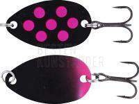 Blinker OGP Fidusen 3.2cm 2.8g - Black/Pink Dots BESTEN KUNSTKODER Angelshop