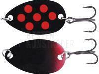 Blinker OGP Fidusen 3.2cm 2.8g - Black/Red Dots BESTEN KUNSTKODER Angelshop