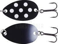 Blinker OGP Fidusen 3.2cm 2.8g - Black/White (GLOW) Dots