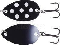 Blinker OGP Fidusen 3.2cm 2.8g - Black/White (GLOW) Dots BESTEN KUNSTKODER Angelshop