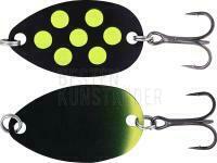 Blinker OGP Fidusen 3.2cm 2.8g - Black/Yellow Dots BESTEN KUNSTKODER Angelshop