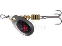Blinker X-Fish Dark Side #1 2.5g - Nikel black orange BESTEN KUNSTKODER Angelshop