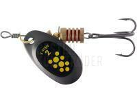 Blinker X-Fish Dark Side #2 4g - Nikel black lime BESTEN KUNSTKODER Angelshop