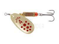 Blinker X-Fish Spike #4 9.5g - Gold RD BESTEN KUNSTKODER Angelshop