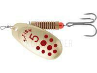 Blinker X-Fish Spike #5 14.5g - Gold RD BESTEN KUNSTKODER Angelshop