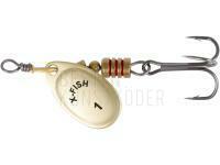 Blinker X-Fish Stark #1 2.5g - Gold BESTEN KUNSTKODER Angelshop