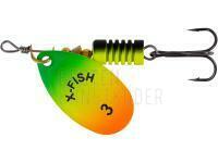 Blinker X-Fish Stark #3 7.5g - Fire tiger BESTEN KUNSTKODER Angelshop