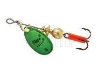 Spinner Mepps Aglia Platium Green #0 | 2.5g BESTEN KUNSTKODER Angelshop