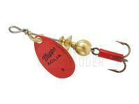 Spinner Mepps Aglia Platium Red #0 | 2.5g BESTEN KUNSTKODER Angelshop