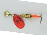 Spinner Mepps Aglia Platium Red #1 | 3.5g BESTEN KUNSTKODER Angelshop