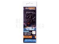 Middy Method Feeder Fast-Stop Carp Barbless 10cm #14 0.20mm 8lb BESTEN KUNSTKODER Angelshop